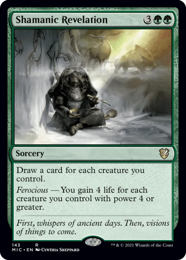 MTG Canarias - MIC 143 - Shamanic Revelation