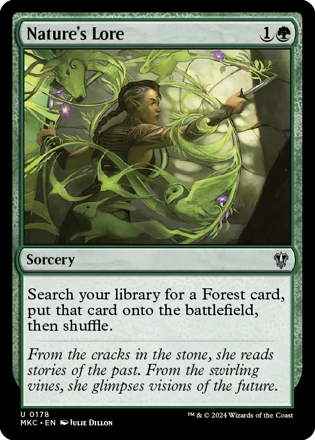 MTG Canarias - MKC 0178 - Nature's Lore