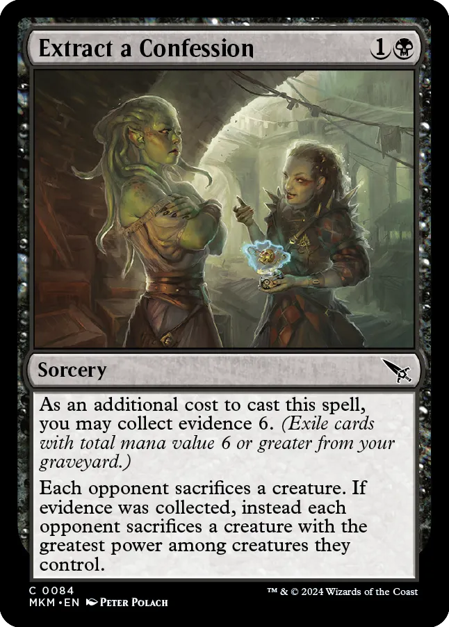 MTG Canarias - MKM 0084 - Extract a Confession