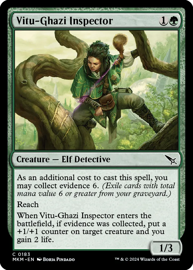 MTG Canarias - MKM 0183 - Vitu-Ghazi Inspector
