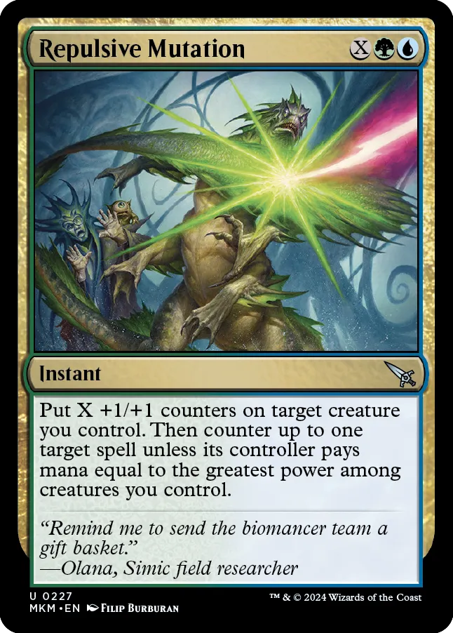 MTG Canarias - MKM 0227 - Repulsive Mutation