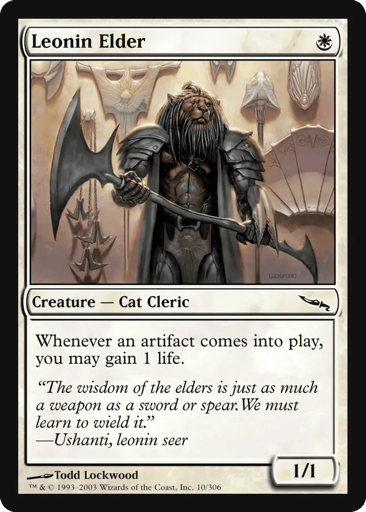 MTG Canarias - MRD 10 - Leonin Elder