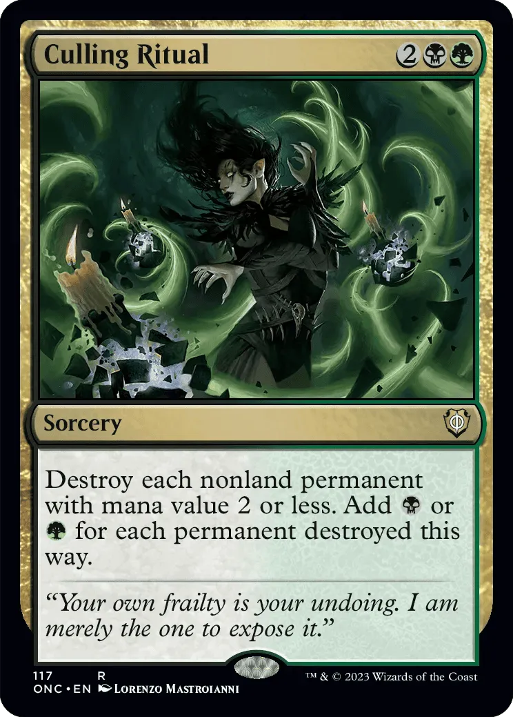 MTG Canarias - ONC 117 - Culling Ritual