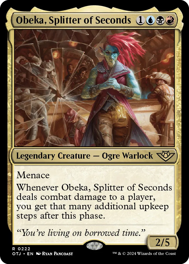 MTG Canarias - OTJ 0222 - Obeka, Splitter of Seconds