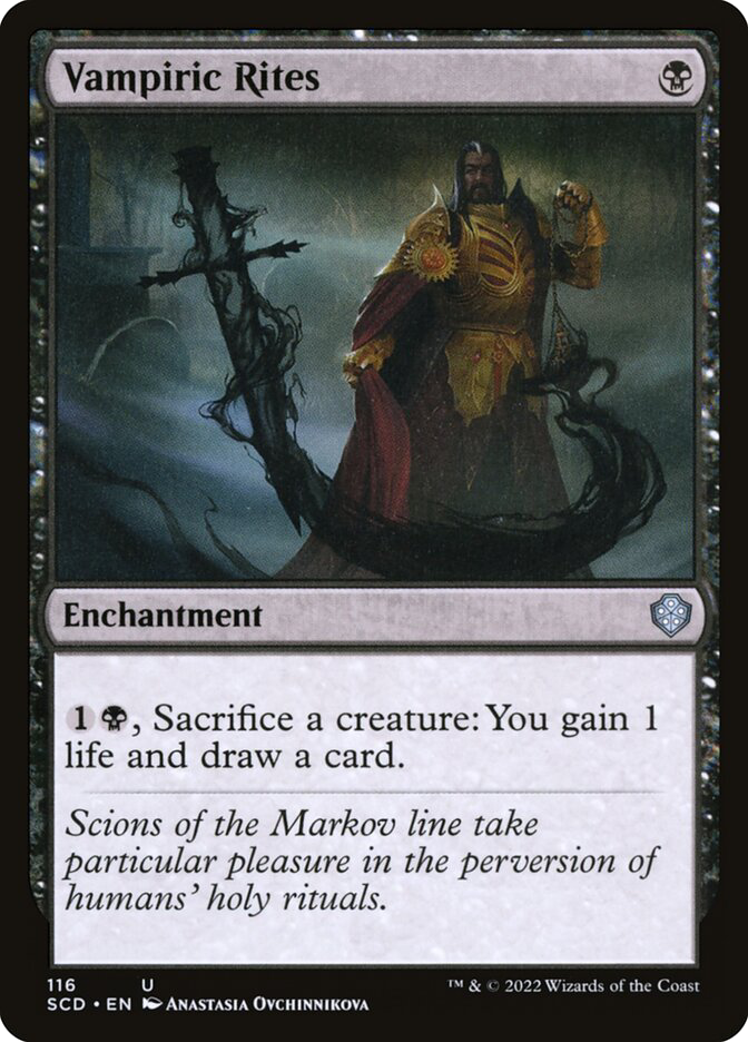 MTG Canarias - SCD 116 - Vampiric Rites