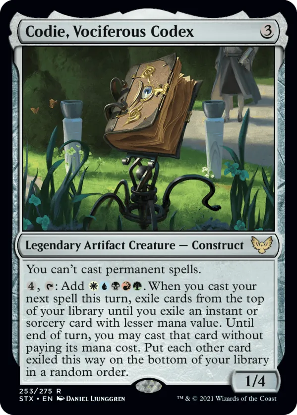 MTG Canarias - STX 253 - Codie, Vociferous Codex