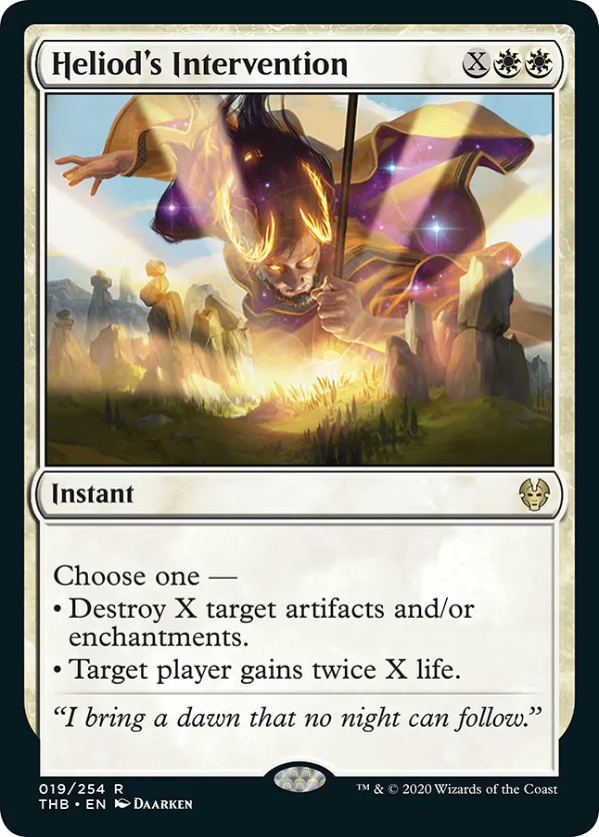 MTG Canarias - THB 019 - Heliod's Intervention