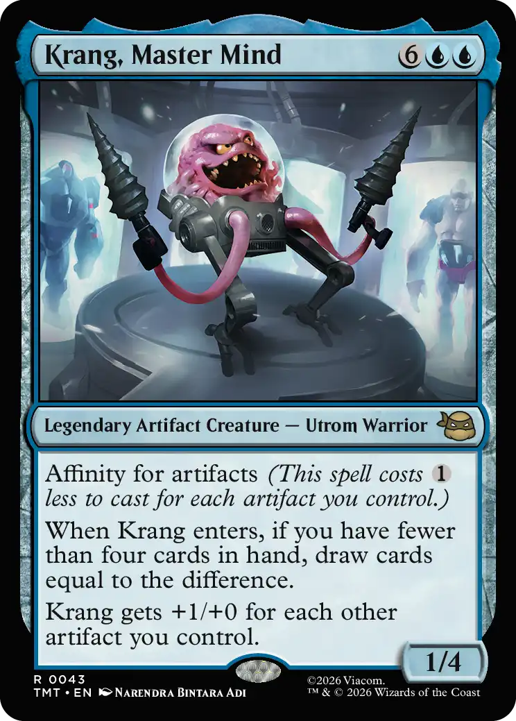 MTG Canarias - TMT 0043 - Krang, Master Mind