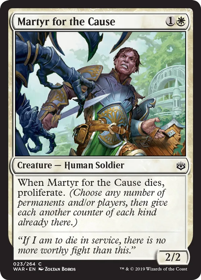MTG Canarias - WAR 023 - Martyr for the Cause