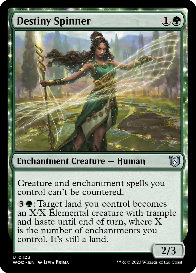 MTG Canarias - WOC 0123 - Destiny Spinner