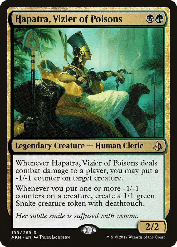 MTG Canarias - AKH 199 - Hapatra, Vizier of Poisons