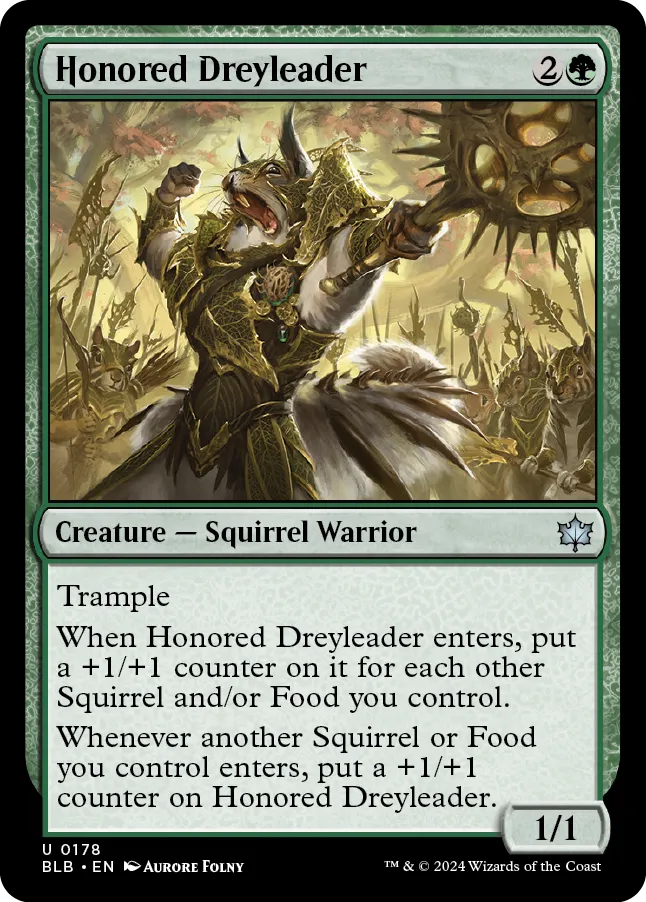 MTG Canarias - BLB 0178 - Honored Dreyleader