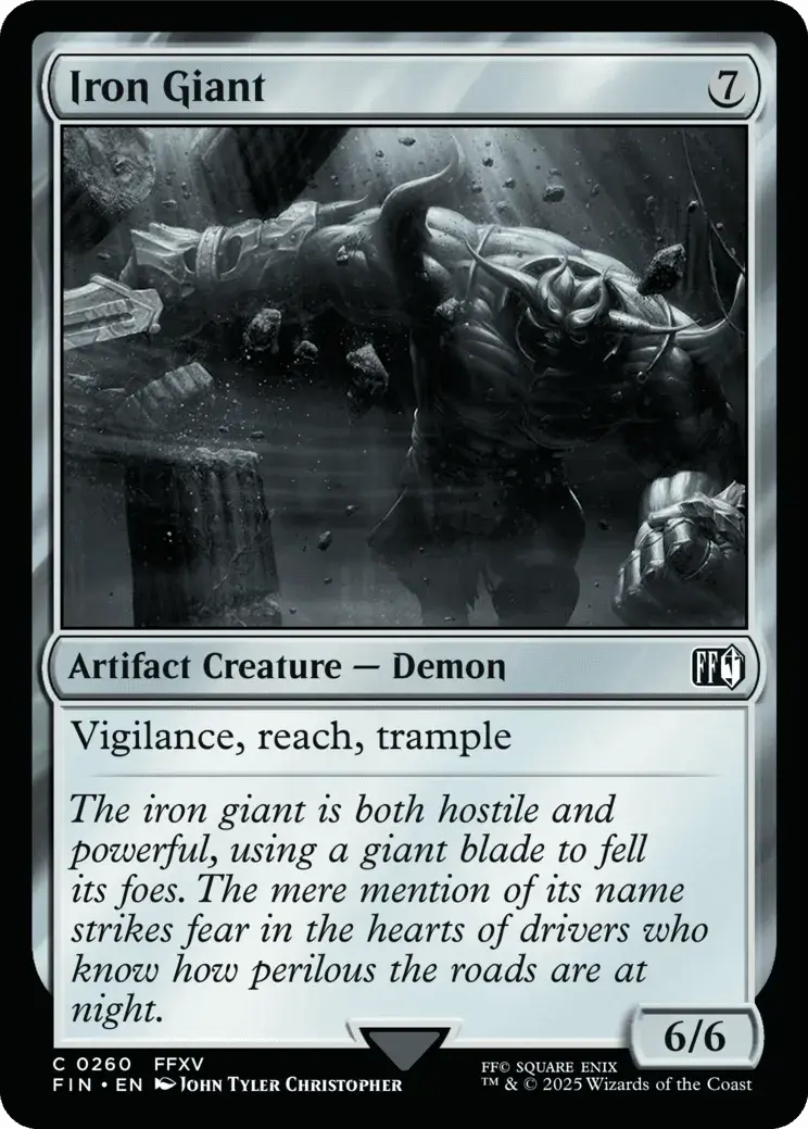 MTG Canarias - FIN 0260 - Iron Giant