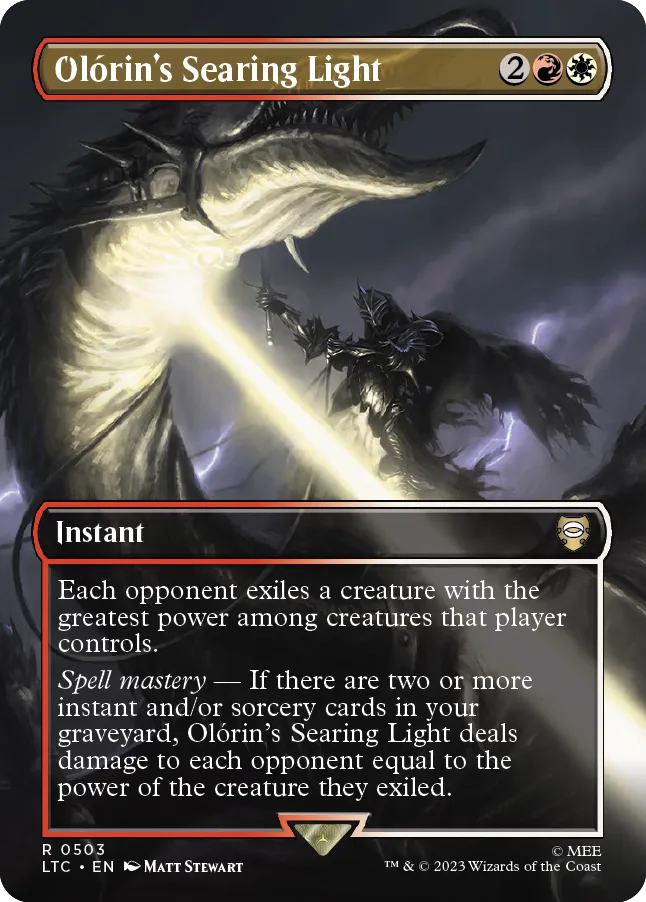 MTG Canarias - LTC 0503 - Olórin's Searing Light