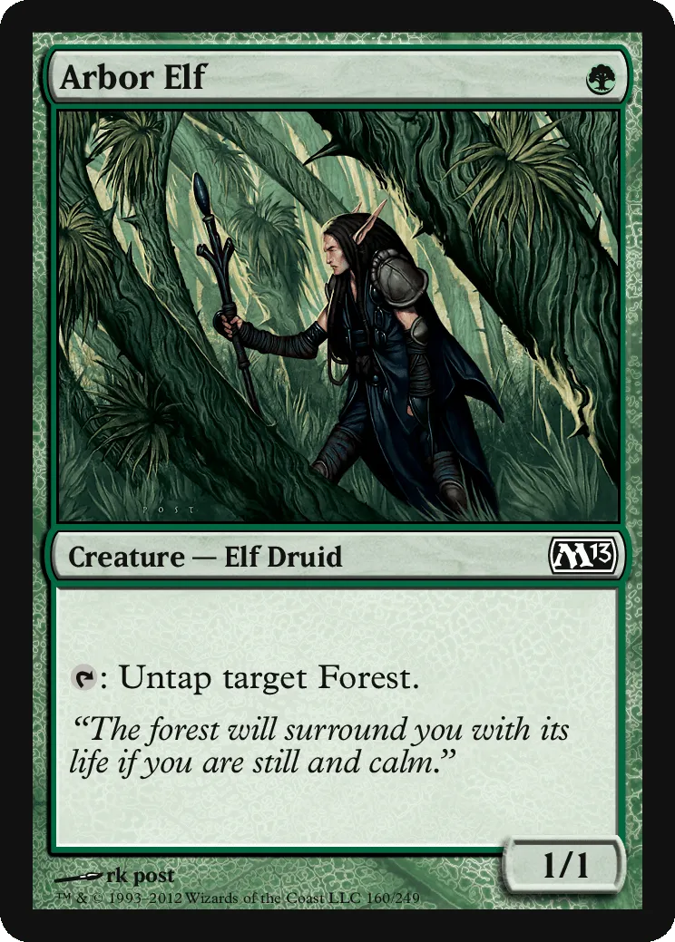 MTG Canarias - M13 160 - Arbor Elf