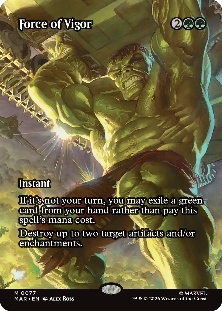 MTG Canarias - MAR 0077 - Force of Vigor