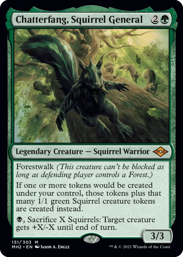 MTG Canarias - MH2 151 - Chatterfang, Squirrel General