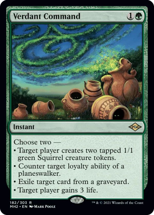 MTG Canarias - MH2 182 - Verdant Command