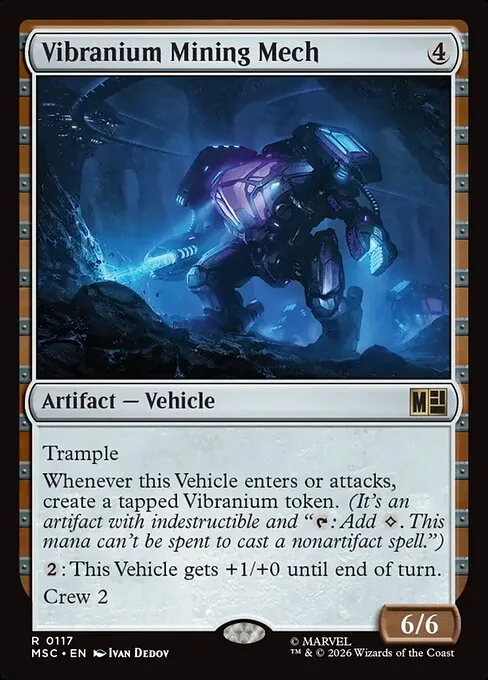 Mecha minero de vibranium