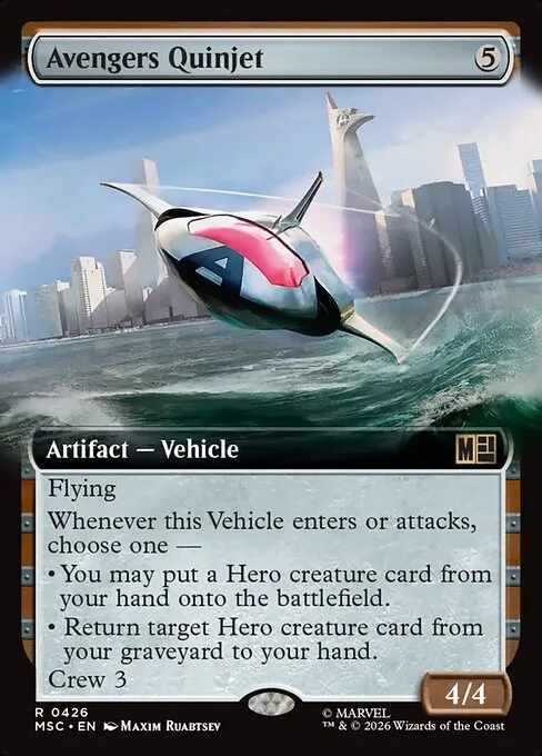 Quinjet de los Vengadores