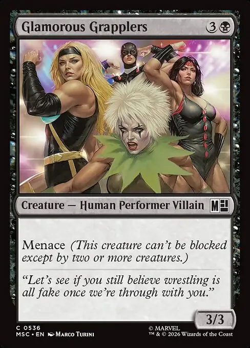 Luchadoras glamurosas