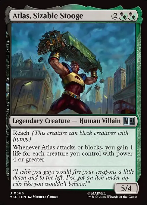 Atlas, esbirro enorme