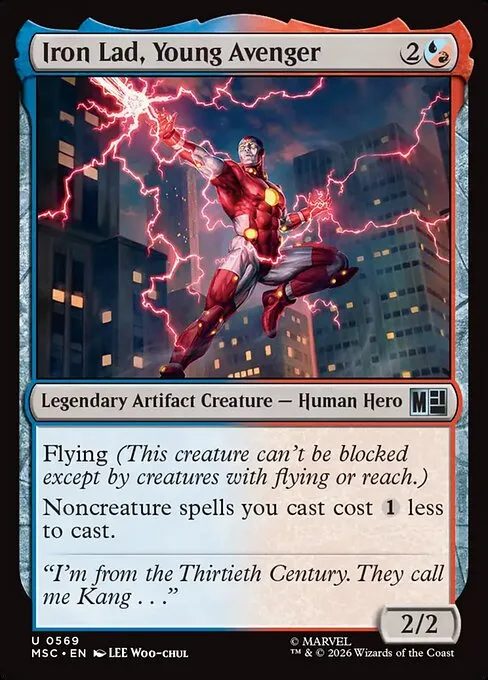 Iron Lad, joven vengador