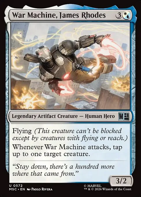 Máquina de Guerra, James Rhodes
