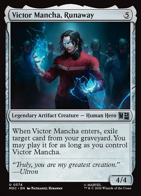 Victor Mancha, fugitivo