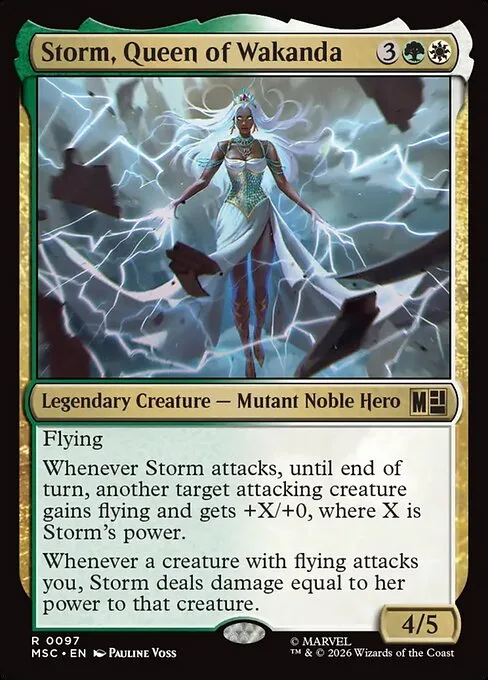 Tormenta, reina de Wakanda