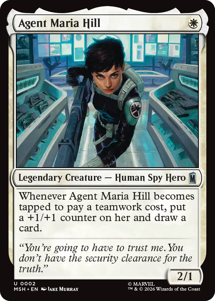MTG Canarias - MSH 0002 - Agent Maria Hill