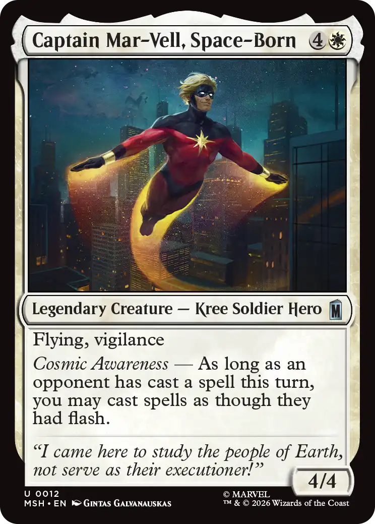 MTG Canarias - MSH 0012 - Captain Mar-Vell, Space-Born