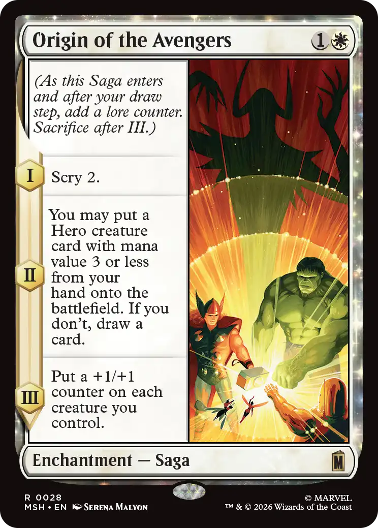 MTG Canarias - MSH 0028 - Origin of the Avengers