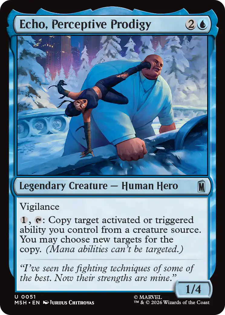 MTG Canarias - MSH 0051 - Echo, Perceptive Prodigy