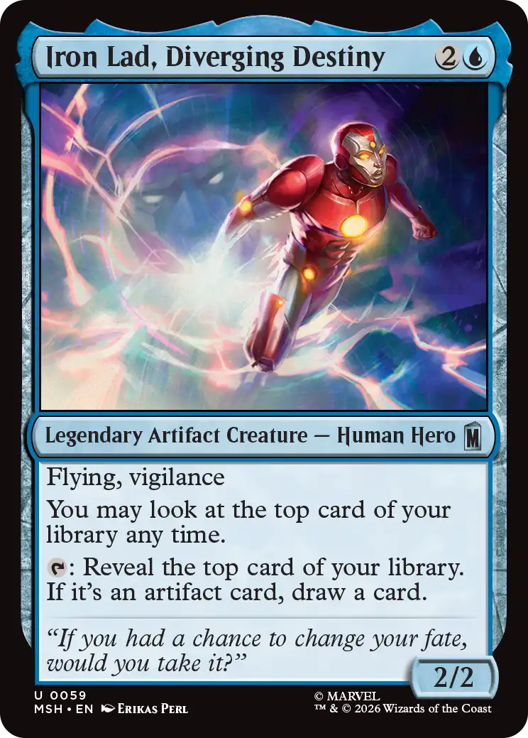 MTG Canarias - MSH 0059 - Iron Lad, Diverging Destiny