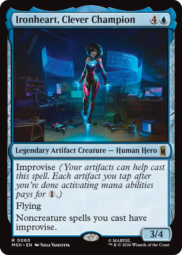 MTG Canarias - MSH 0060 - Ironheart, Clever Champion