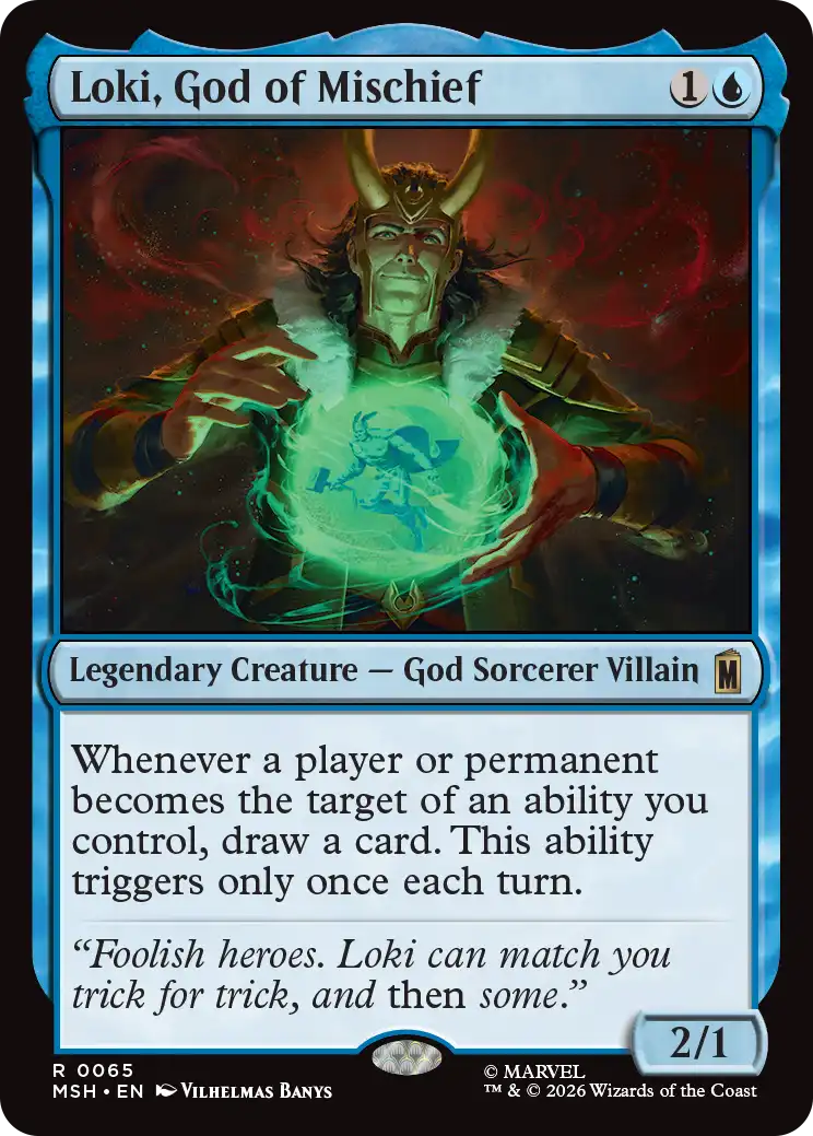 MTG Canarias - MSH 0065 - Loki, God of Mischief