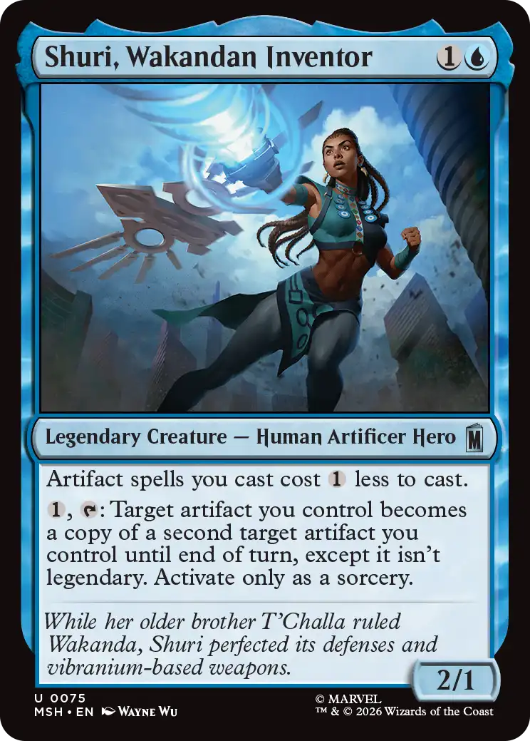 MTG Canarias - MSH 0075 - Shuri, Wakandan Inventor