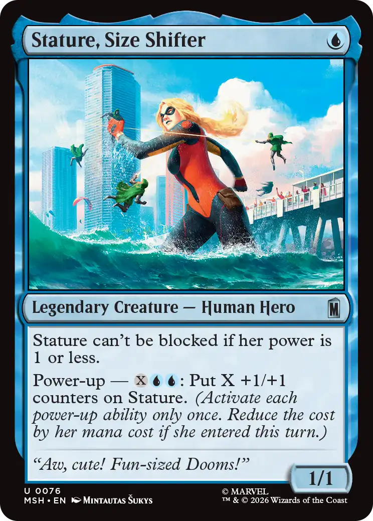 MTG Canarias - MSH 0076 - Stature, Size Shifter