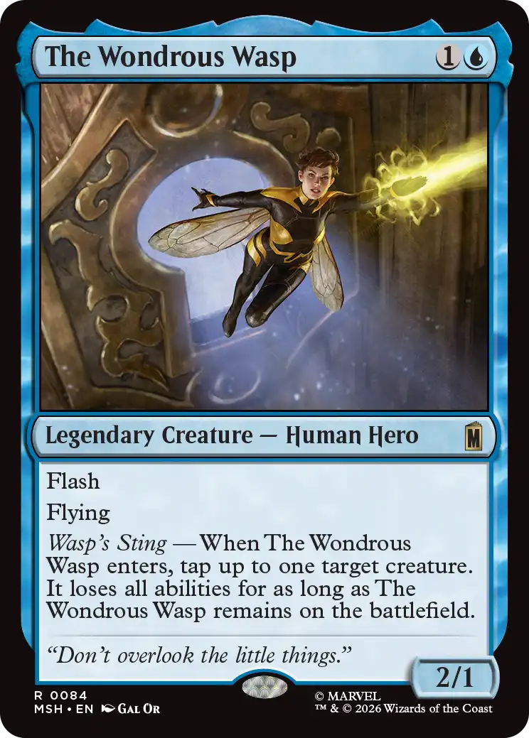 MTG Canarias - MSH 0084 - The Wondrous Wasp