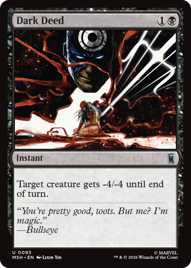 MTG Canarias - MSH 0093 - Dark Deed