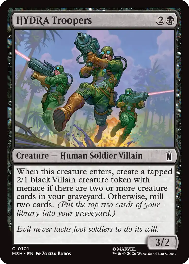 MTG Canarias - MSH 0101 - HYDRA Troopers