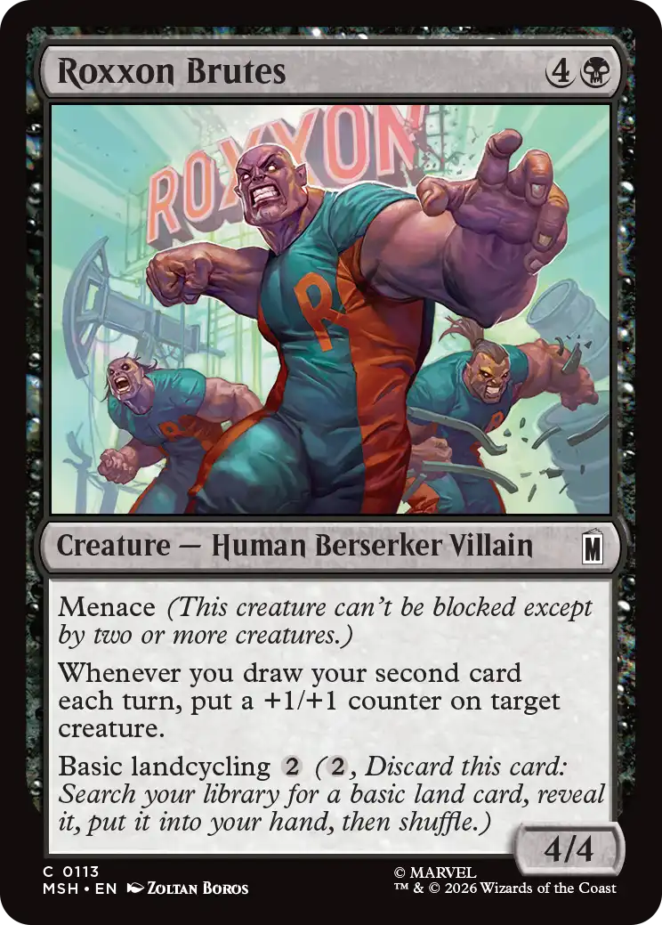 MTG Canarias - MSH 0113 - Roxxon Brutes