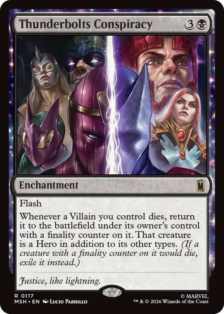 MTG Canarias - MSH 0117 - Thunderbolts Conspiracy