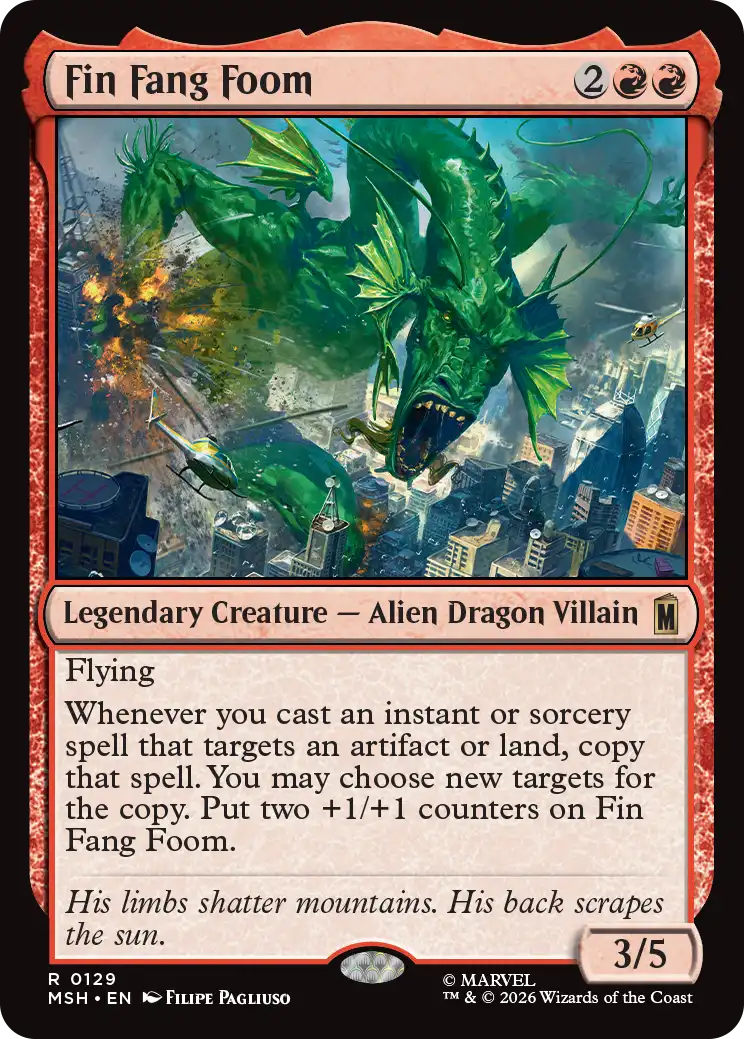 MTG Canarias - MSH 0129 - Fin Fang Foom