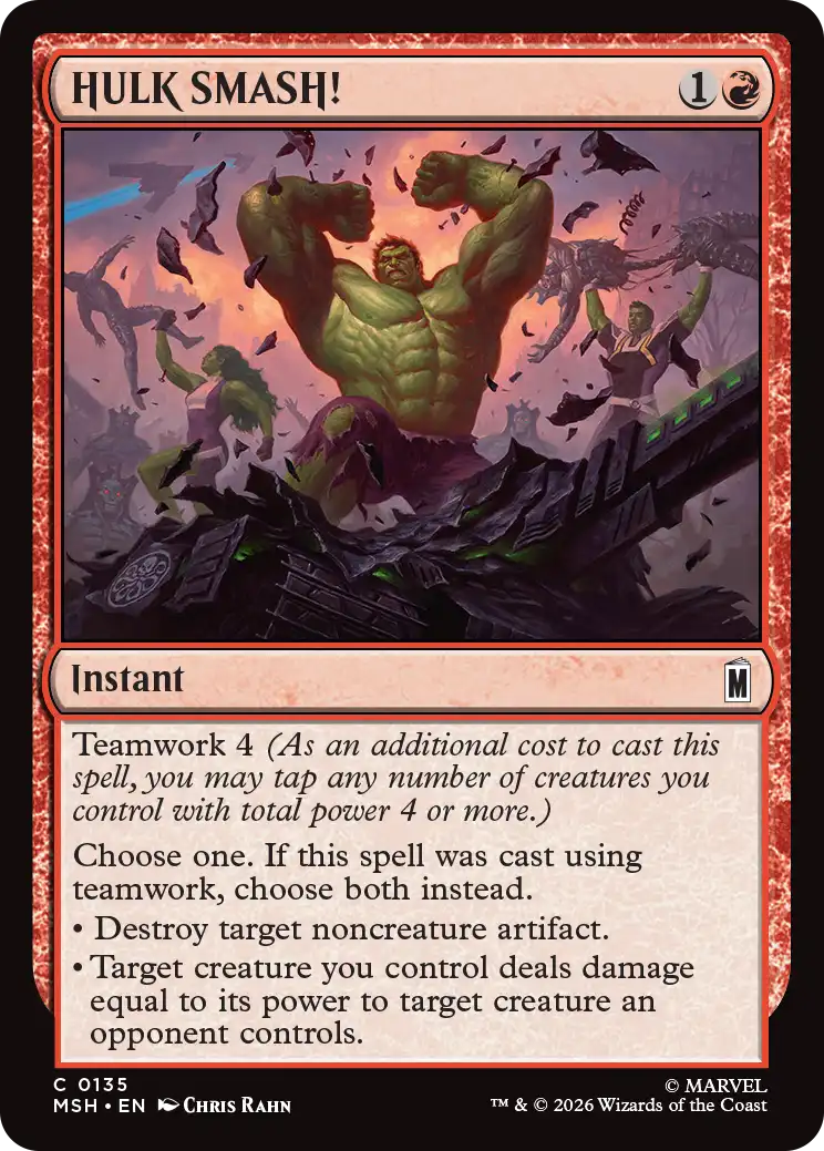 MTG Canarias - MSH 0135 - HULK SMASH!