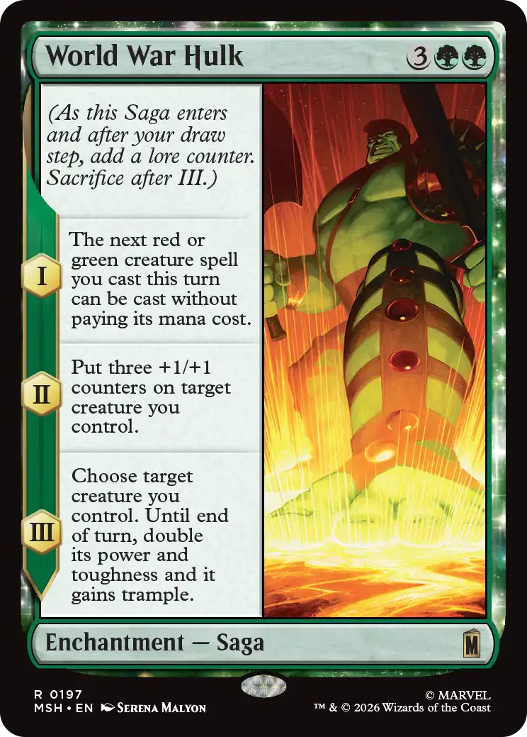 MTG Canarias - MSH 0197 - World War Hulk