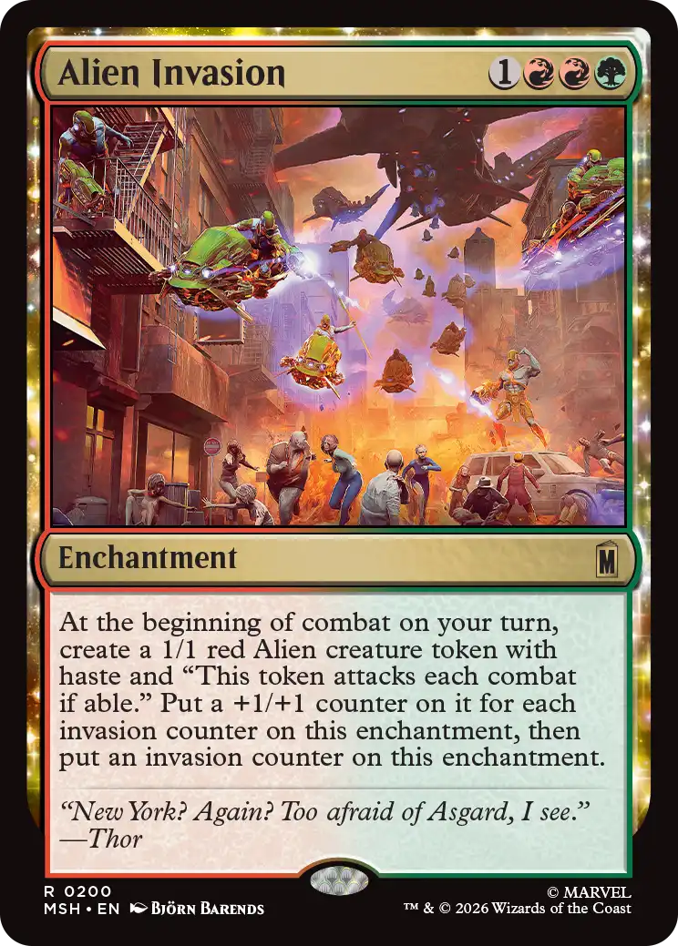MTG Canarias - MSH 0200 - Alien Invasion