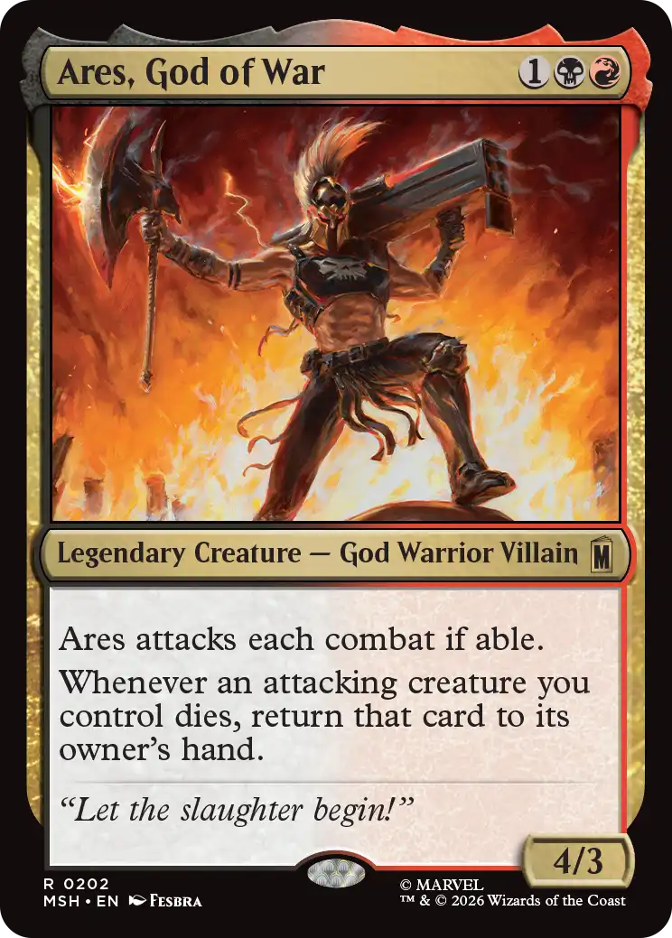 MTG Canarias - MSH 0202 - Ares, God of War