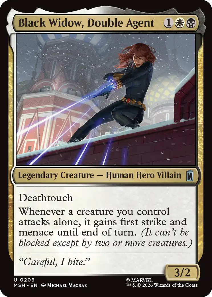 MTG Canarias - MSH 0208 - Black Widow, Double Agent